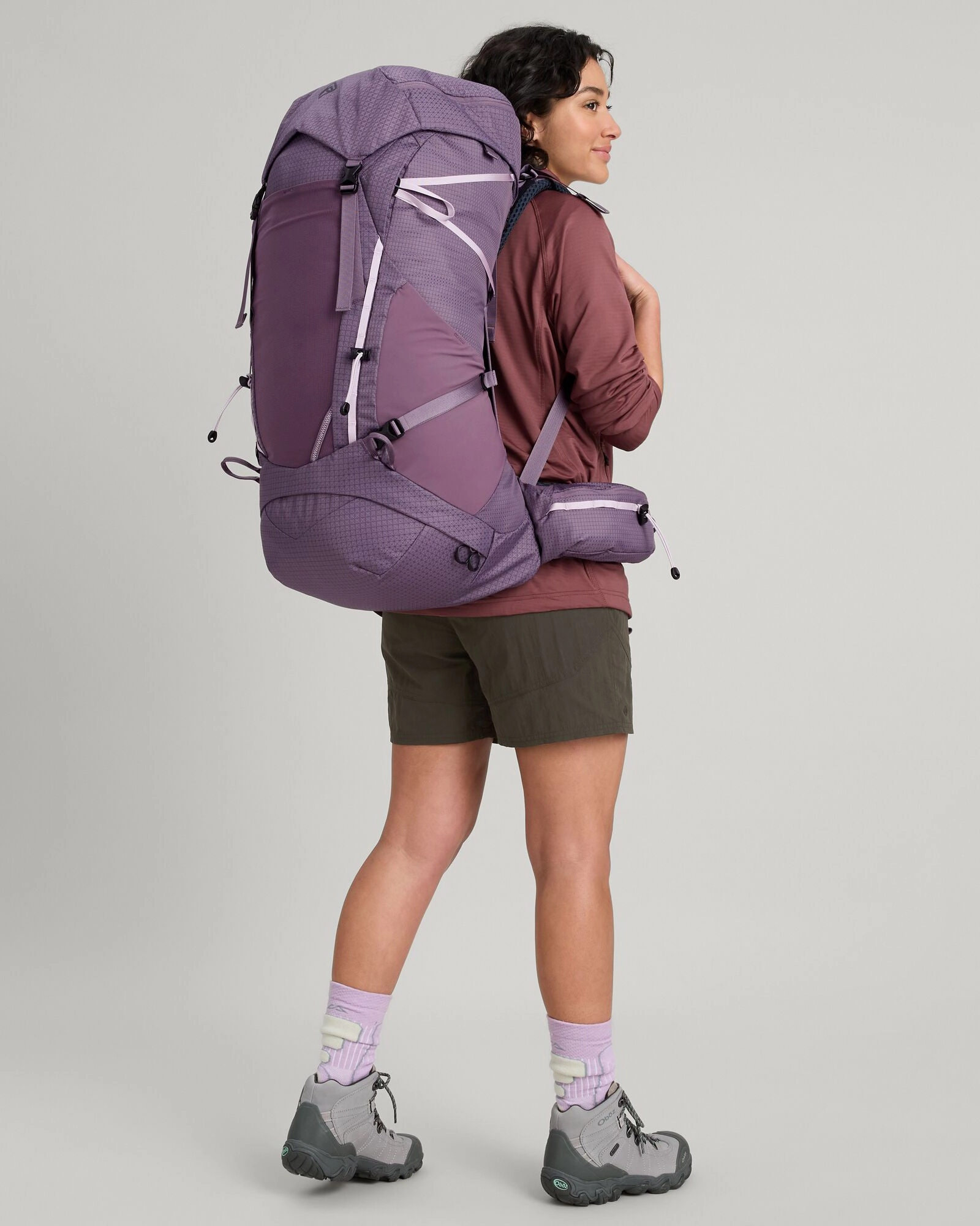 Women's Valorous 55L Pack - Storm Cloud