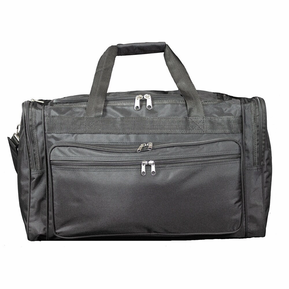 World Traveler Black 22-inch Lightweight Duffle Bag