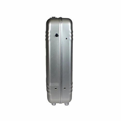 World Traveler European-style Aluminum Silver Laptop Attache Case, One Size