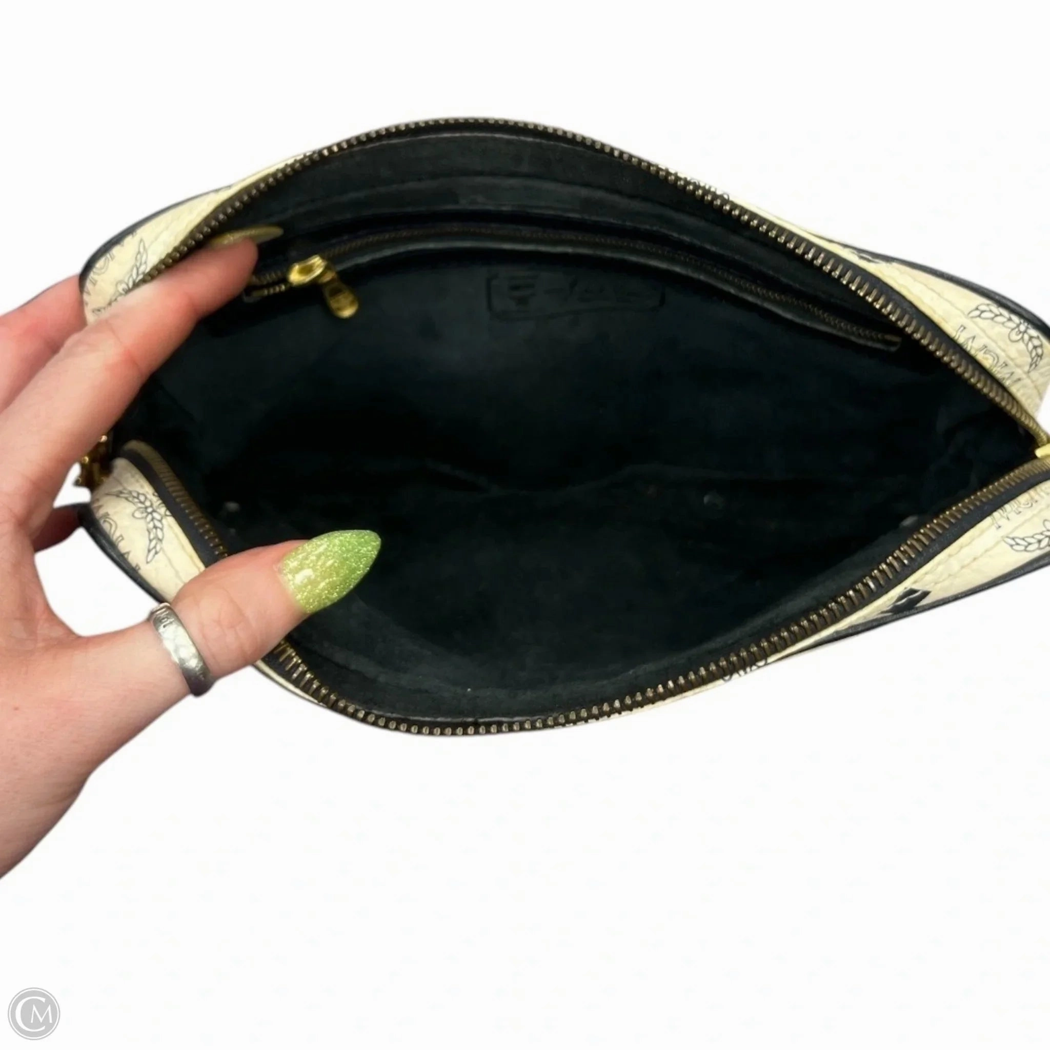 Wristlet Luxury Designer By Mcm, Size: Large