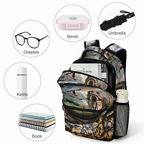 WUMODDS Gators Eye Animal Eye Backpack Purse for Women Medium Size,Laptop Backpack for Men,Tote Bag for Women Work