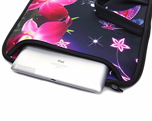 YIDA 15-Inch to 15.6-Inch Laptop Shoulder Sleeve Messenger Bag Case with Handle and Extra Side