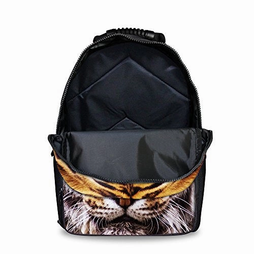 Youngerbaby Elastic Felt 3D Sea Turtle Print 14 Inch Laptop Backpack For Boys,Casual Students