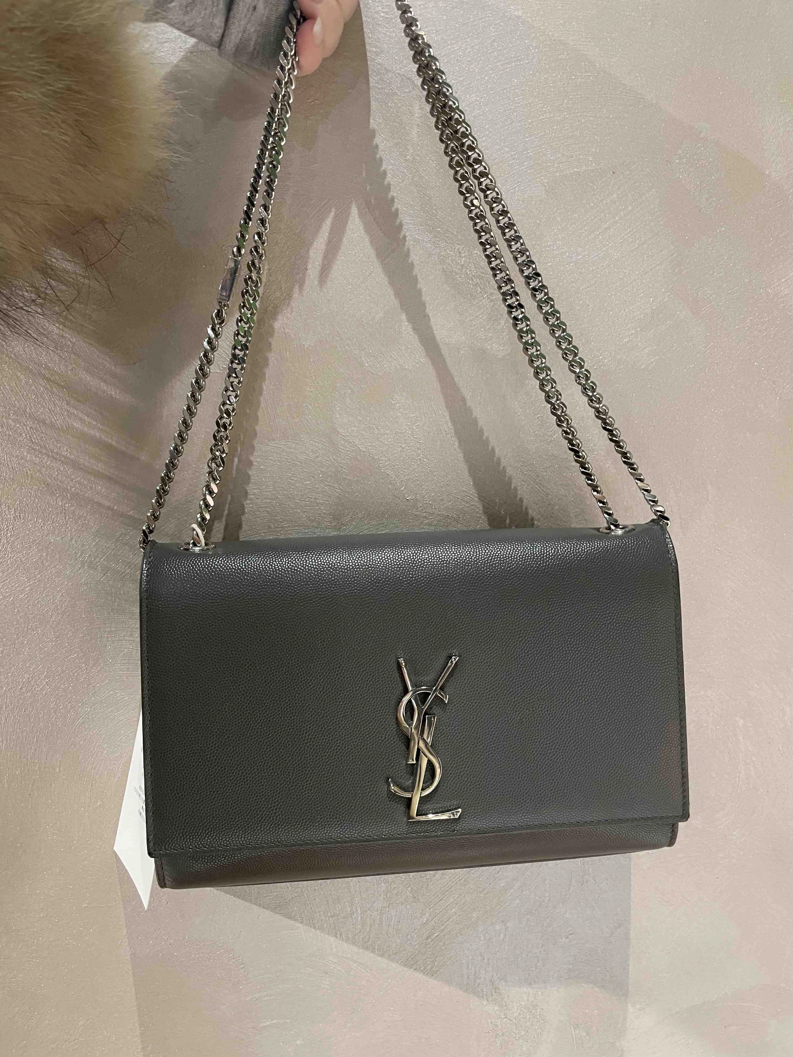 YSL Kate Shoulder Bag Black