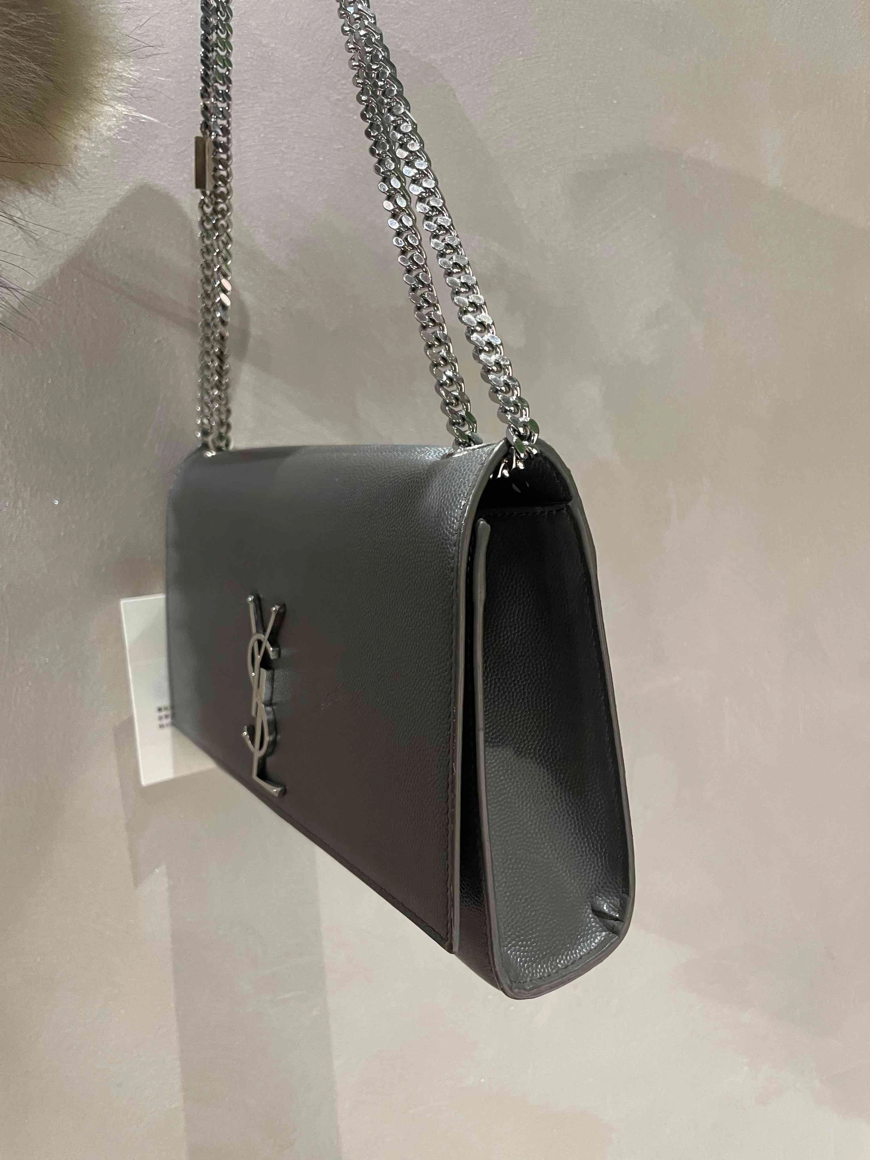 YSL Kate Shoulder Bag Black