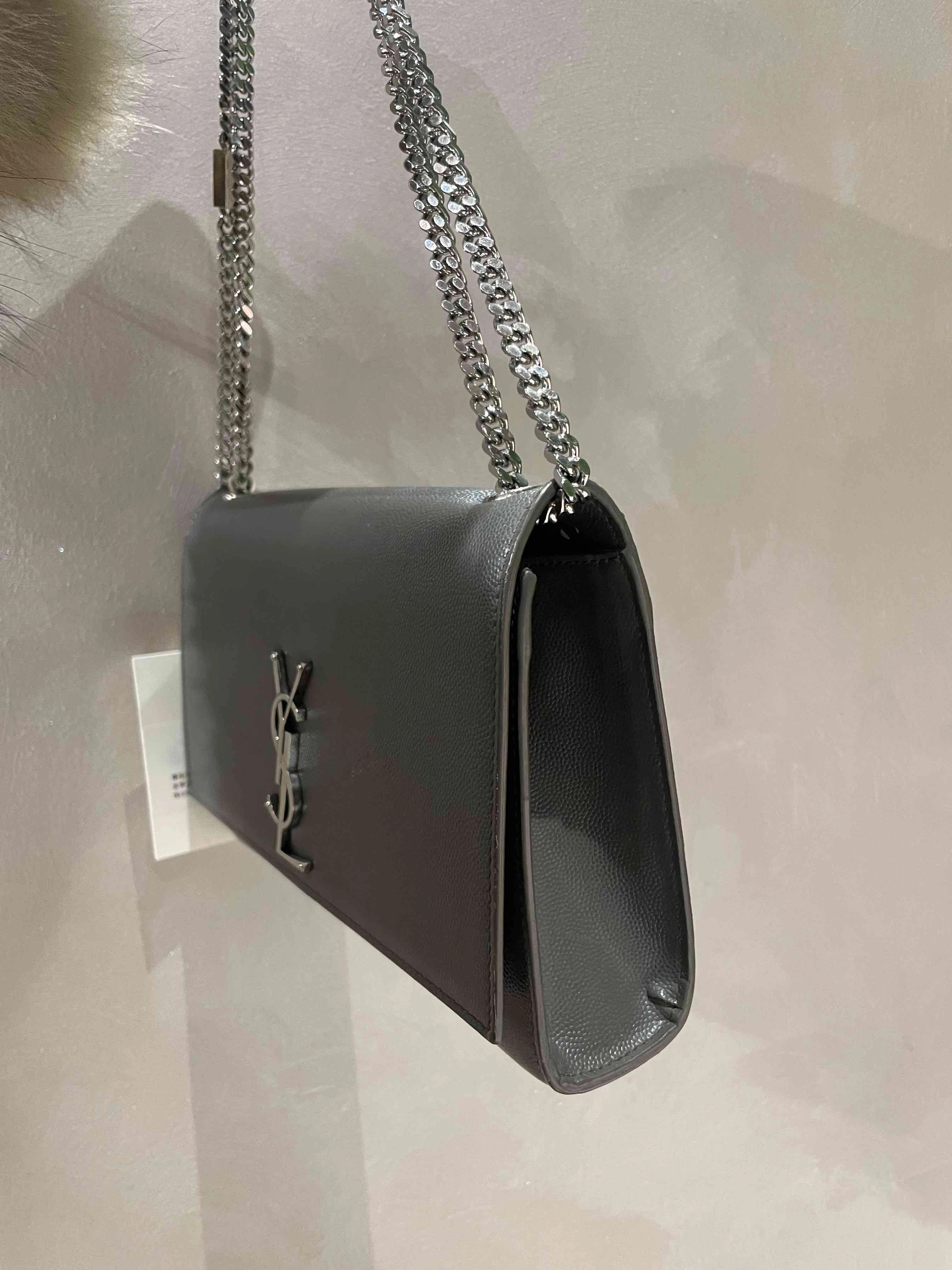 YSL Kate Shoulder Bag Black