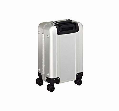 Zero Halliburton Classic Aluminum Carry-On 4 Wheel Spinner Travel Case Zrc19-Si (Silver)