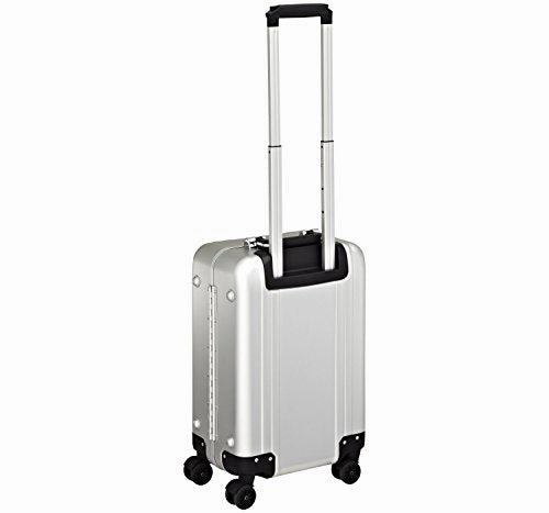 Zero Halliburton Classic Aluminum Carry-On 4 Wheel Spinner Travel Case Zrc19-Si (Silver)