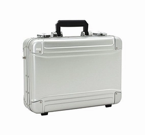 Zero Halliburton Geo Aluminum 2.0 Small Laptop Case Silver