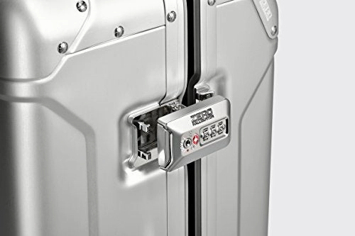 Zero Halliburton Geo Aluminum 3.0-Carry-On 2-Wheel Travel Case, Silver