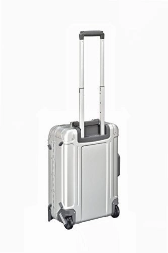 Zero Halliburton Geo Aluminum 3.0-Carry-On 2-Wheel Travel Case, Silver