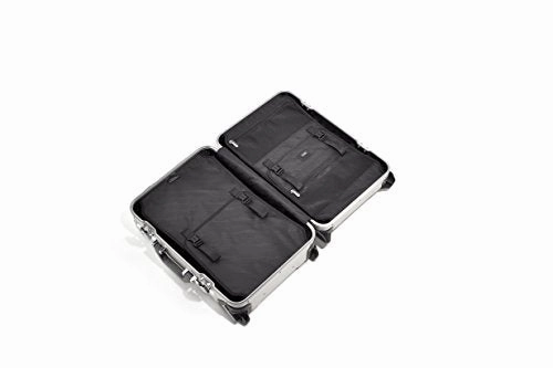 Zero Halliburton Geo Aluminum 3.0-Carry-On 2-Wheel Travel Case, Silver