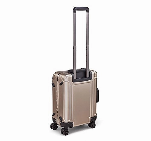 Zero Halliburton Geo Aluminum 3.0 Carry On 4-Wheel Spinner Luggage in Bronze