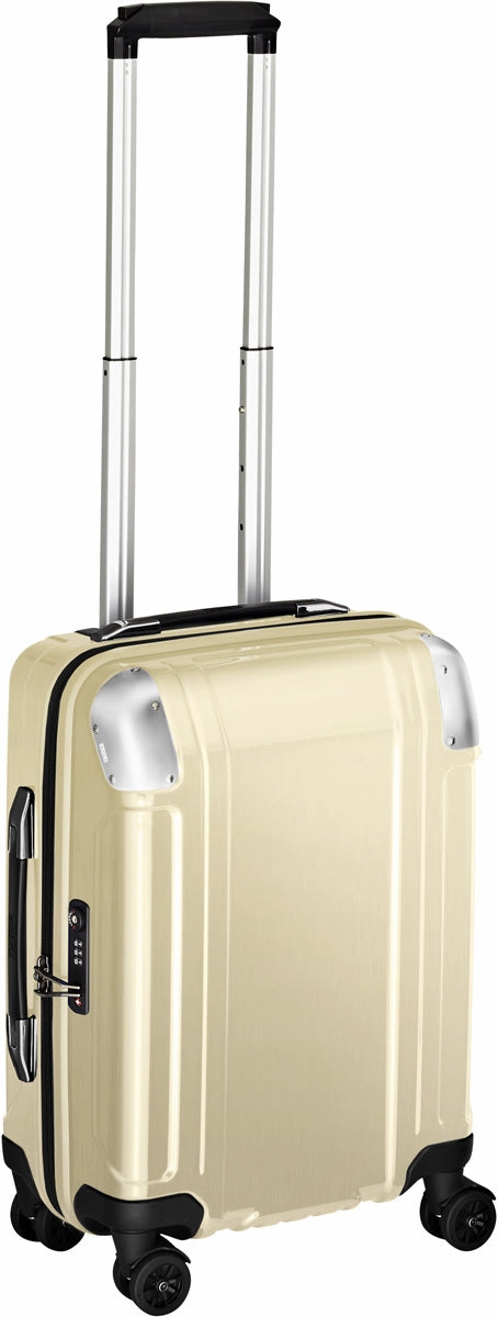 Zero Halliburton Geo Polycarbonate Carry On 4 Wheel Spinner Travel Case