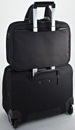 Zero Halliburton Profile 3 Inch Slim Computer Brief, Black, One Size