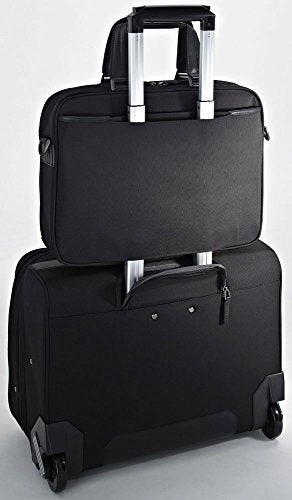 Zero Halliburton Profile 3 Inch Slim Computer Brief, Black, One Size