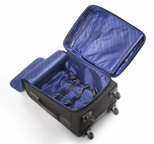 Zero Halliburton Zest 20 Inch Carry-On Upright, Navy, One Size