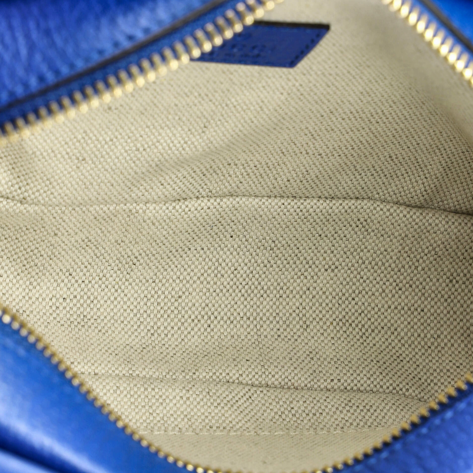 Zip Crossbody Bag Rhombus GG Coated Canvas with Leather Mini