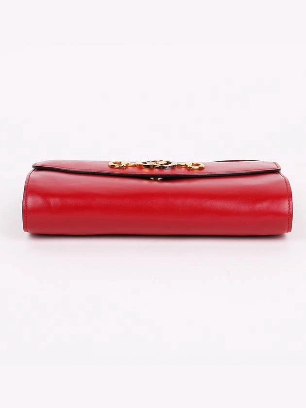 Zumi Red Small Top Handle Shoulder Bag 572375