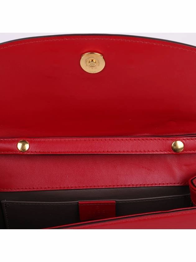 Zumi Red Small Top Handle Shoulder Bag 572375