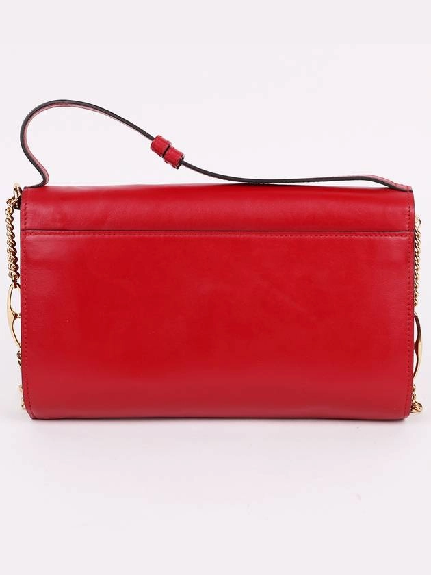 Zumi Red Small Top Handle Shoulder Bag 572375